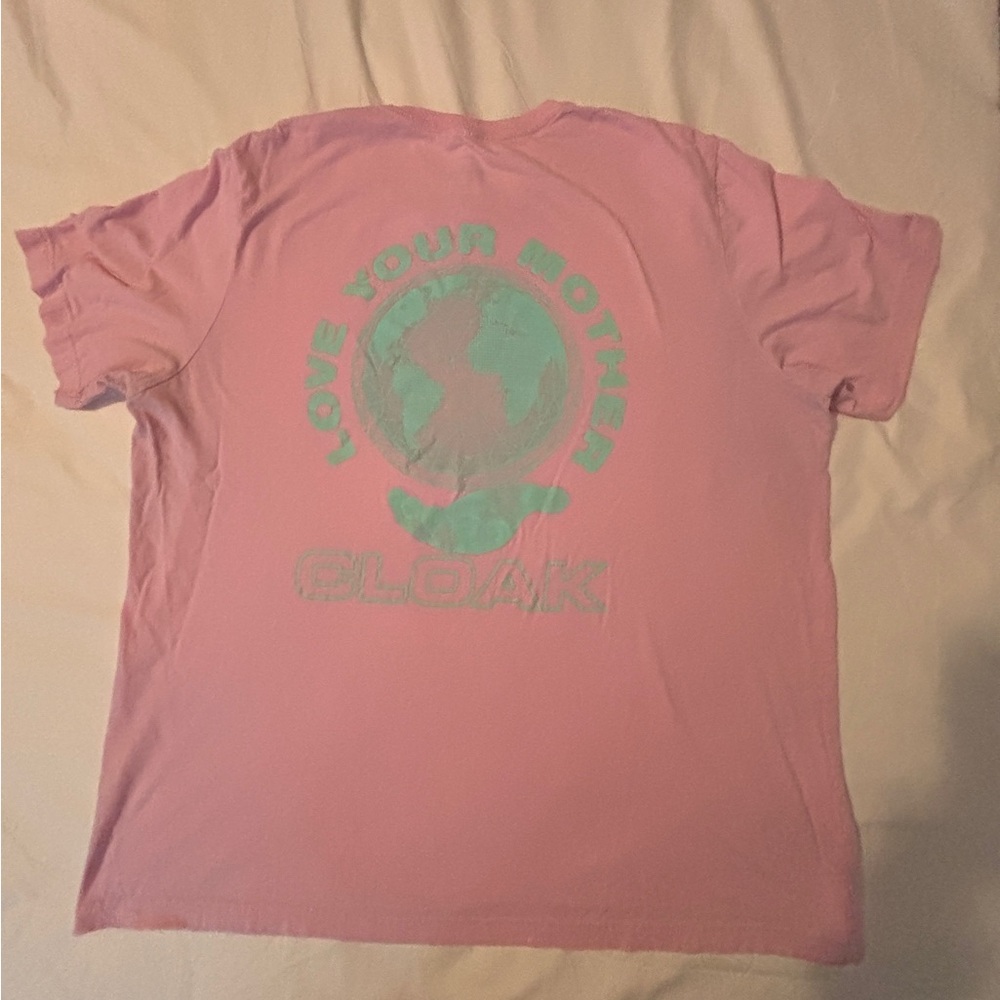 Cloak Brand Love Your Mother Pink Short Sleeve Tee